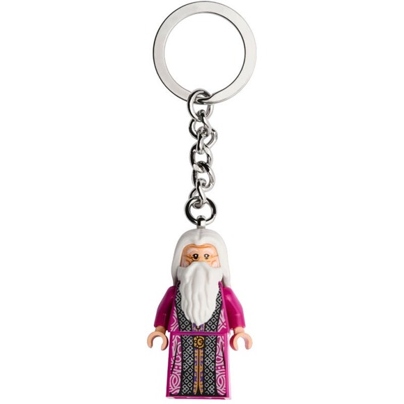 LEGO Dumbledore Key Chain - Harry Potter Minifigure Charm for Bag & Backpack - Picture 3 of 5